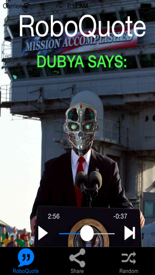 RoboQuote: Dubya Edition
