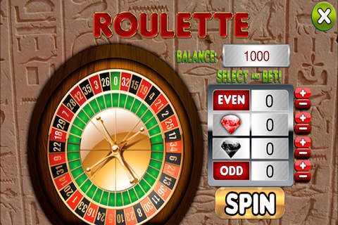 A Amazing Pharaoh Slots, Roulette & Blackjack! screenshot 4