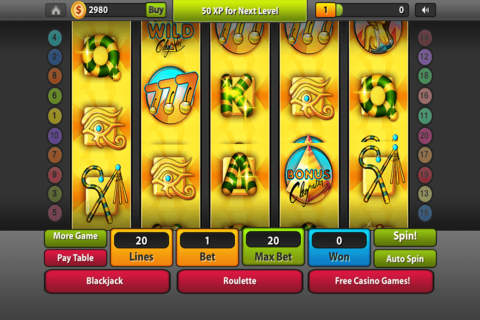 Cleopatra & Caesars Gold Slots - Free Casino Slot Machine Games 777 Fun (Win Big Jackpot & Daily Bonus Rewards) screenshot 2
