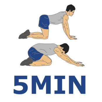 5 Min Lower Back Workout - Your Personal Fitness Trainer for Calisthenics exercises - Work from home, Lose weight, Stay fit! 健康 App LOGO-APP開箱王