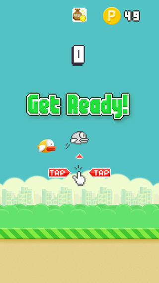 【免費遊戲App】Flying Bird - Impossible Bird Flappy’s Back-APP點子