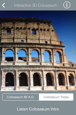 Interactive 3D Colosseum screenshot 2