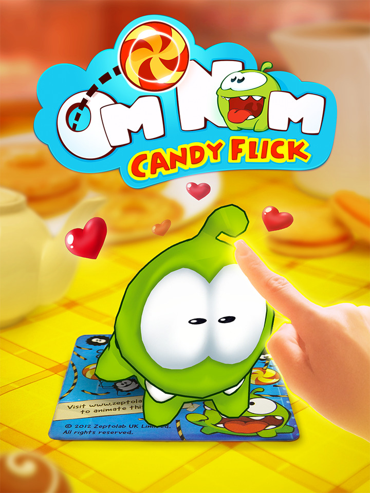 Candy Flick Om Nom Android