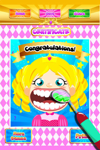 Princess Dentist Makeover Spa - Fun Free Games for Girls screenshot 4