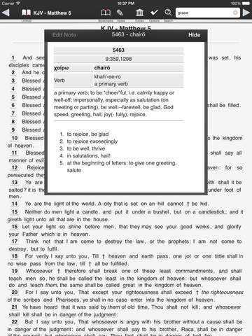 【免費書籍App】Touch Bible HD -  KJV + Strong's-APP點子