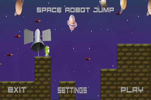 Space Robot Jump - Impossible run screenshot 3