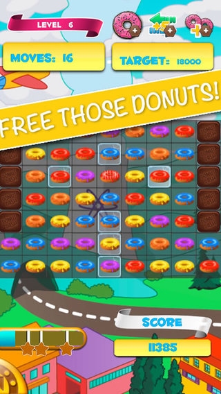 免費下載遊戲APP|Donut Dash - Free those donuts! app開箱文|APP開箱王
