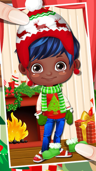 【免費遊戲App】Christmas Salon - Messy Boys' 2015 Holiday Makeover-APP點子