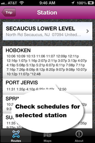 NJT Light - NJ Transit Rail Schedules screenshot 4