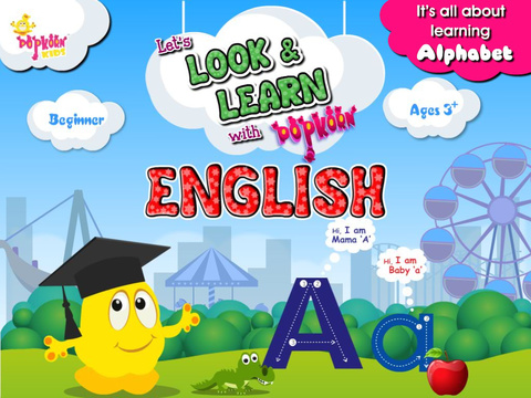Look And Learn with Popkorn - Alphabet Town