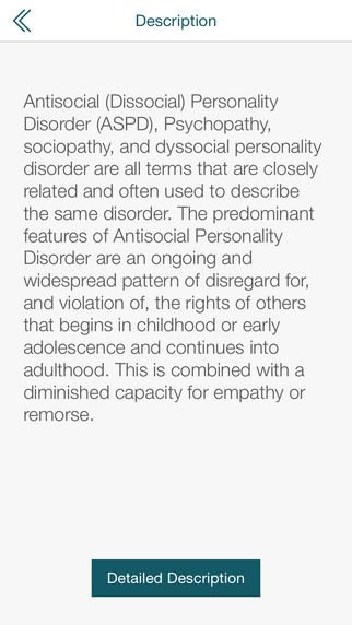 【免費醫療App】Antisocial Personality Disorder Test ASPD By Pocketshrink-APP點子