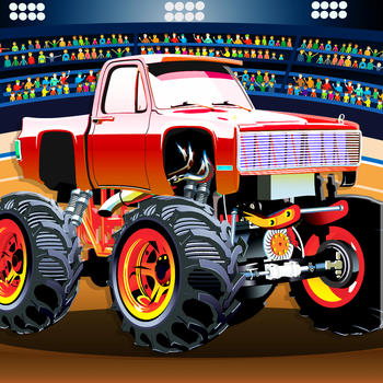 Pickup Monster Stunt Truck Rush - PRO - Extreme Obstacle Course Car Race Game 遊戲 App LOGO-APP開箱王