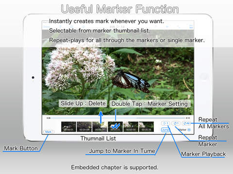 【免費攝影App】Touch The Video - Fully featured easy to use video player - variable speed, zoom, multiple AB repeat,frame capture,playlist-APP點子