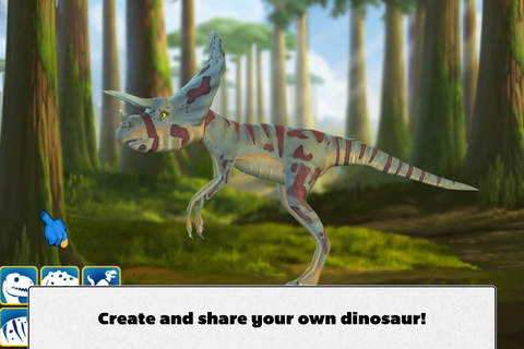 Ansel & Clair: Jurassic Dinosaurs - A Fingerprint Network App screenshot 4