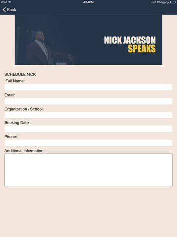 Nick Jackson Speaks HD screenshot 2