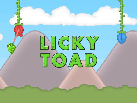 【免費遊戲App】Licky Toad - Endless Arcade Swinger-APP點子