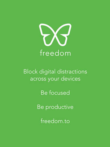 【免費生產應用App】Freedom - Reduce Distractions-APP點子