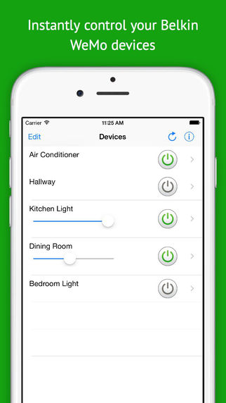 Control+ Quickly control your Belkin WeMo devices for Apple Watch