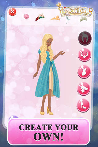 Super Hero Princess Dress-up The Frozen Power game screenshot 4