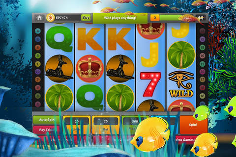Golden Treasure Slots Casino - Pile of Gold Coins Slot Machines screenshot 2