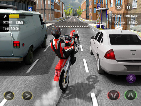 Race the Traffic Moto для iPad