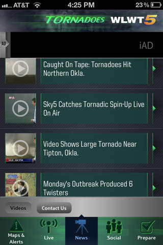Tornadoes WLWT 5 Cincinnati screenshot 4