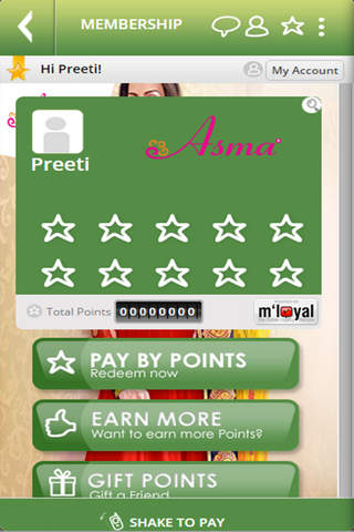 Asma mLoyal App screenshot 3