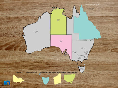 免費下載遊戲APP|Australia Map Master - Learning, puzzle game and test app開箱文|APP開箱王