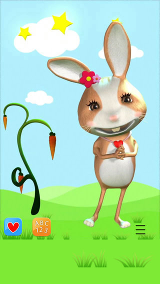 【免費遊戲App】Talking Rabbit ABC Song-APP點子