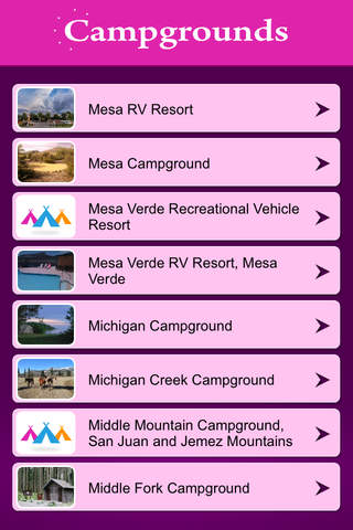 Colorado Campgrounds & RV Parks screenshot 2