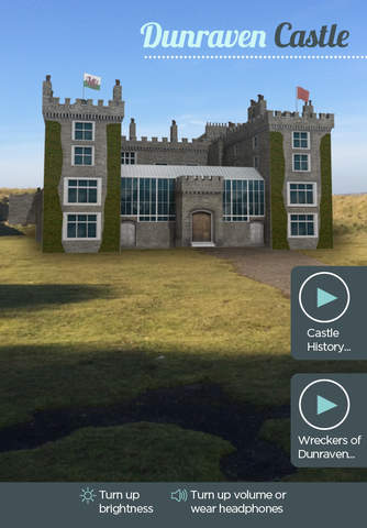 Dunraven Castle AR screenshot 2