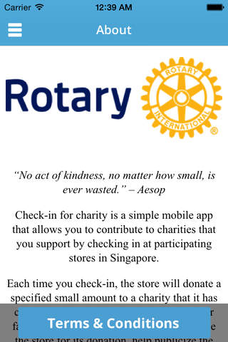Check In For Charity screenshot 3