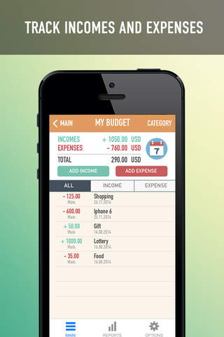 Finance+: Budget, Currency Converter and Notes screenshot 2