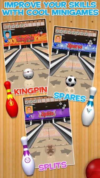 【免費遊戲App】Strike! Ten Pin Bowling-APP點子