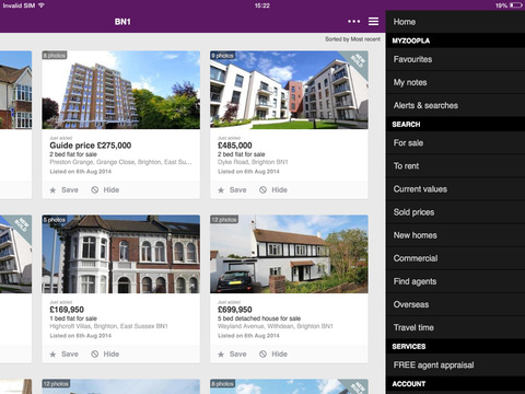 【免費生活App】Zoopla Property Search-APP點子