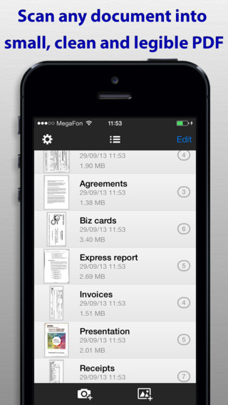 SharpScan Pro + OCR: rapidly scan multipage documents into clean PDF on the go