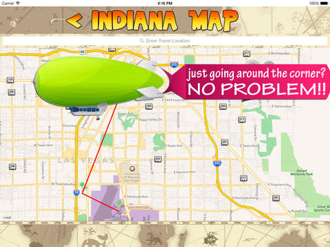 【免費旅遊App】Indiana Map - Hollywood red line trip movie maker-APP點子