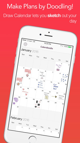 Draw Calendar Lite - Fun Scheduling and Events