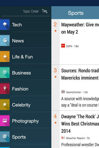 Top News Reader - the fastest way to catch up all important news screenshot 3