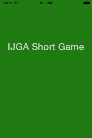 IJGA Short Game Test screenshot 3