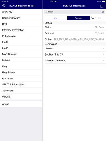 【免費工具App】HE.NET Network Tools-APP點子