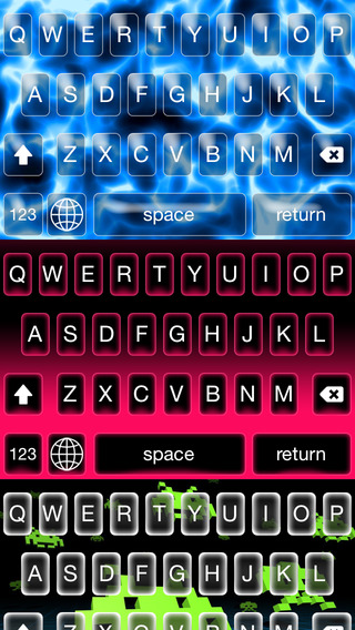 【免費工具App】Zebra Color Keyboards HD-APP點子