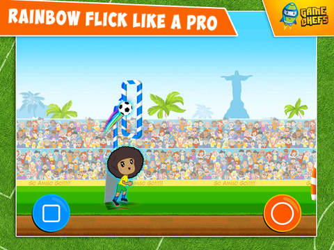 【免費遊戲App】Football Rainbow Flick : Best free game for football fans-APP點子