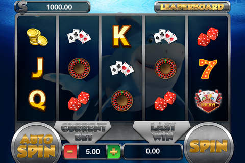Shark Jackpot Slots - FREE Slot Game Party Vegas Casino screenshot 2