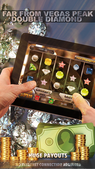 Far From Vegas Peak Double Diamond Slots - FREE Slot Game Casino Roulette