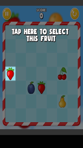 【免費遊戲App】Fruit Matcher mind game-APP點子