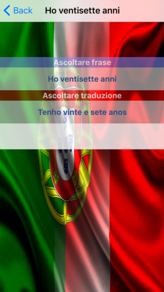 Frasi Italia Portogallo - Italiano Portoghese Voce Frase Audio