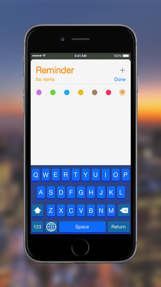 【免費工具App】Color Keyboard - Blue Keyboard Skin ( Custom Keyboard System Wide For All Your Apps)-APP點子