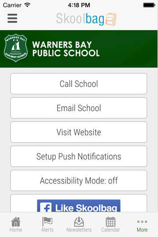 Warners Bay Public School - Skoolbag screenshot 4