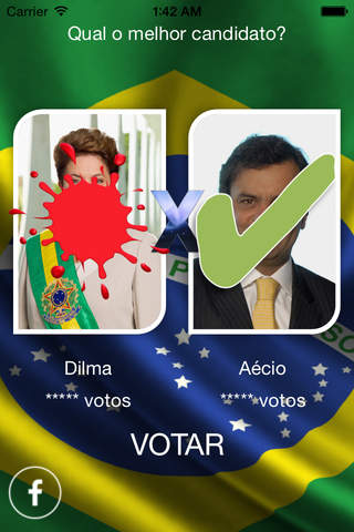 Dilma x Aécio screenshot 3